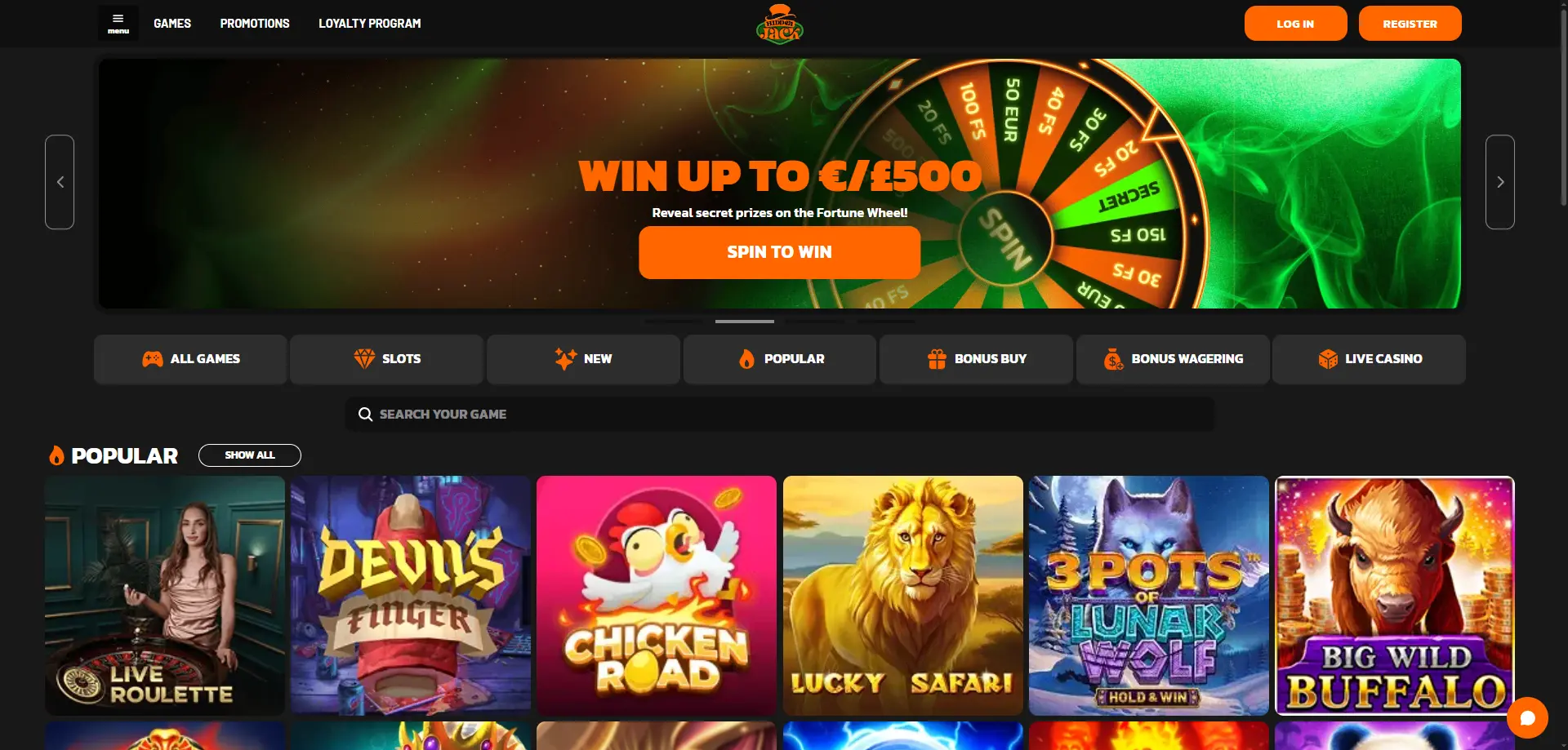 Speel bij HiddenJack Casino met 5000+ Games en Exclusieve Bonussen image 2
