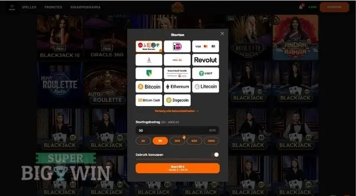 Speel bij HiddenJack Casino met 5000+ Games en Exclusieve Bonussen image 3